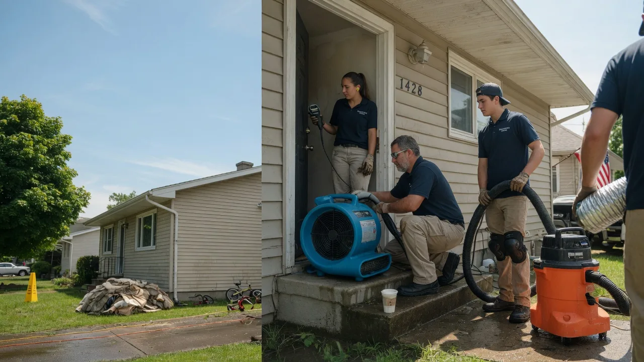 Water Damage Restoration in Coal Township, PA near me